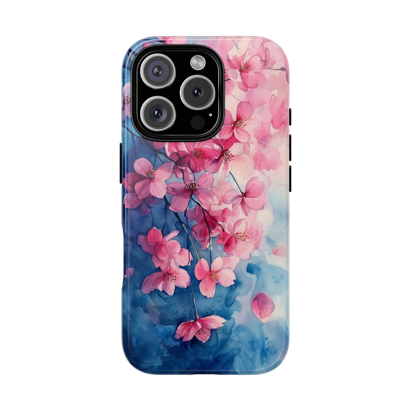 Pastel Petal Rain Watercolor Phone Case for iPhone, google Pixel & Samsung
