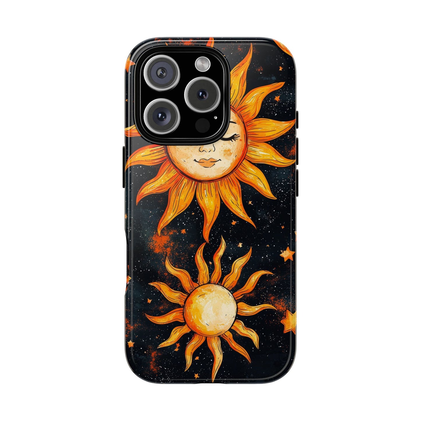 Celestial Sun & Moon Boho Phone Case for iPhone, Pixel & Samsung