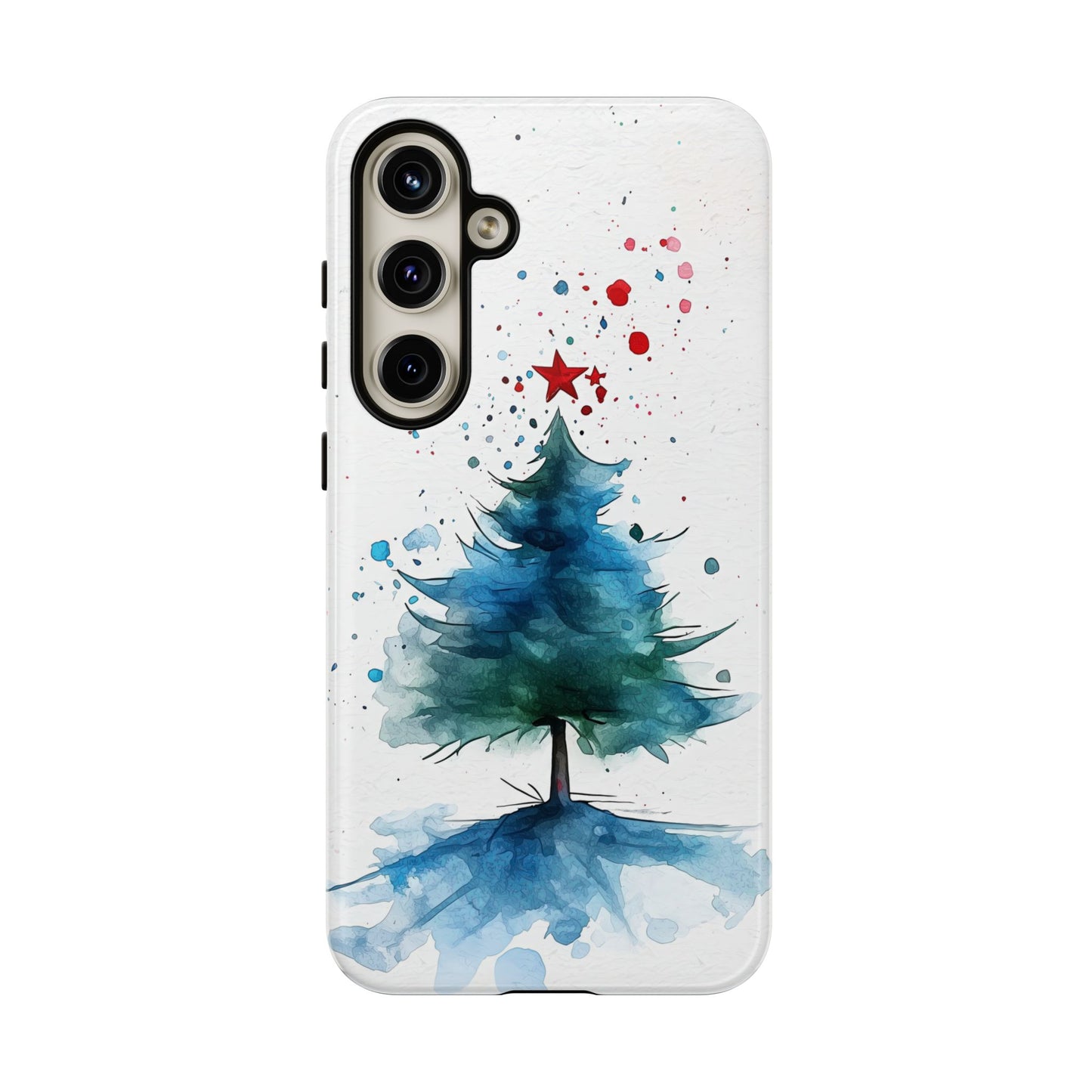 Winter Bloom – Watercolor Tree Art Case for iPhone, Pixel & Samsung
