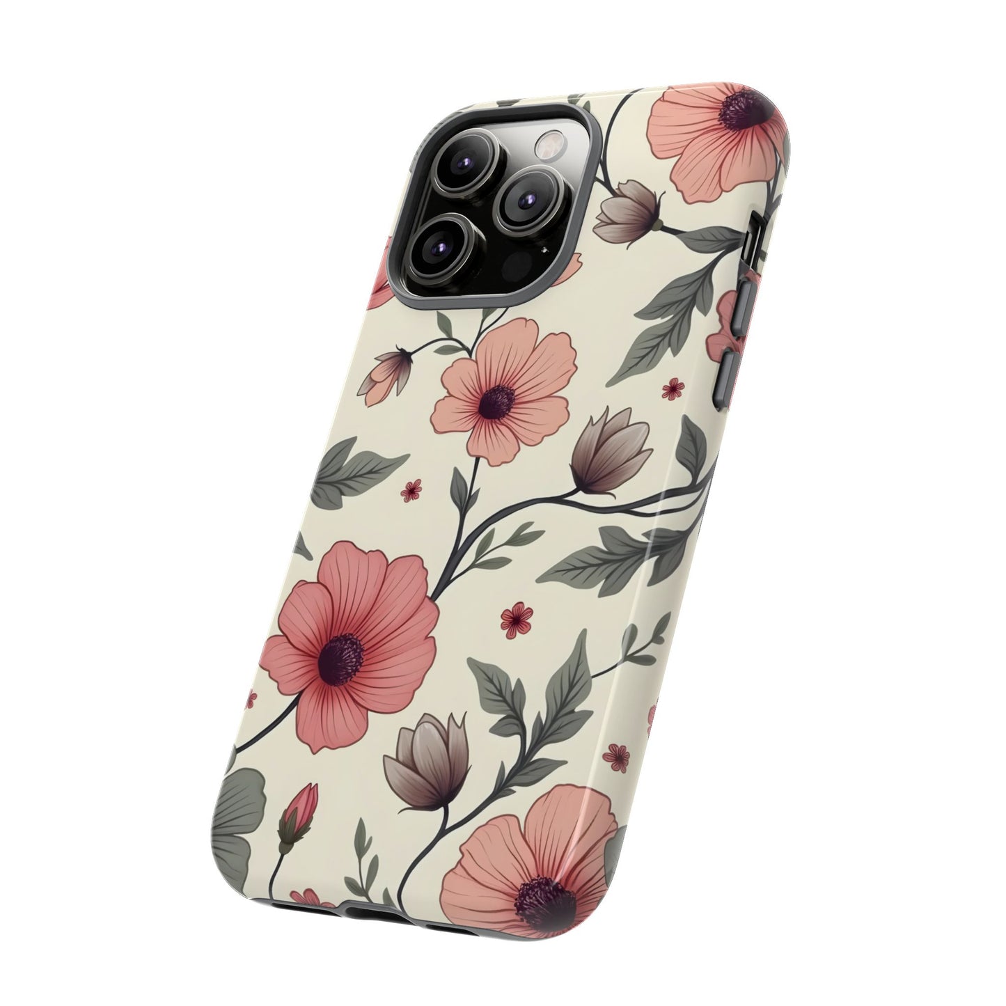 Floral Iphone Case, Botanical Pattern Design