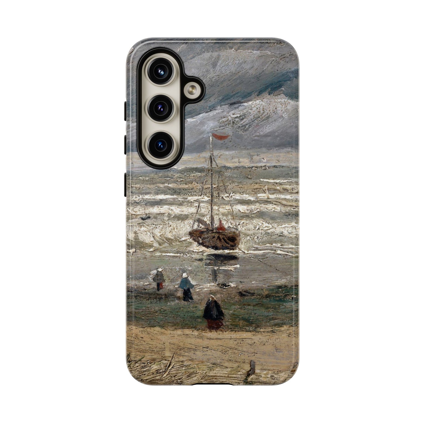 Vincent Van Gogh Phone Case - iPhone, Samsung, Google Pixel Cover - Ocean & Boat Painting Phone Case - Van Gogh Art Gift - Nautical Phone Case, Coastal Life Lover Gift