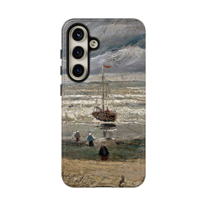 Vincent Van Gogh Phone Case - iPhone, Samsung, Google Pixel Cover - Ocean & Boat Painting Phone Case - Van Gogh Art Gift - Nautical Phone Case, Coastal Life Lover Gift
