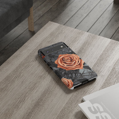 Mystic Noir Rose Mobile Case