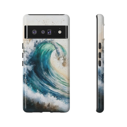 Coastal Calm Watercolor Phone Case for iPhone, google Pixel & Samsung