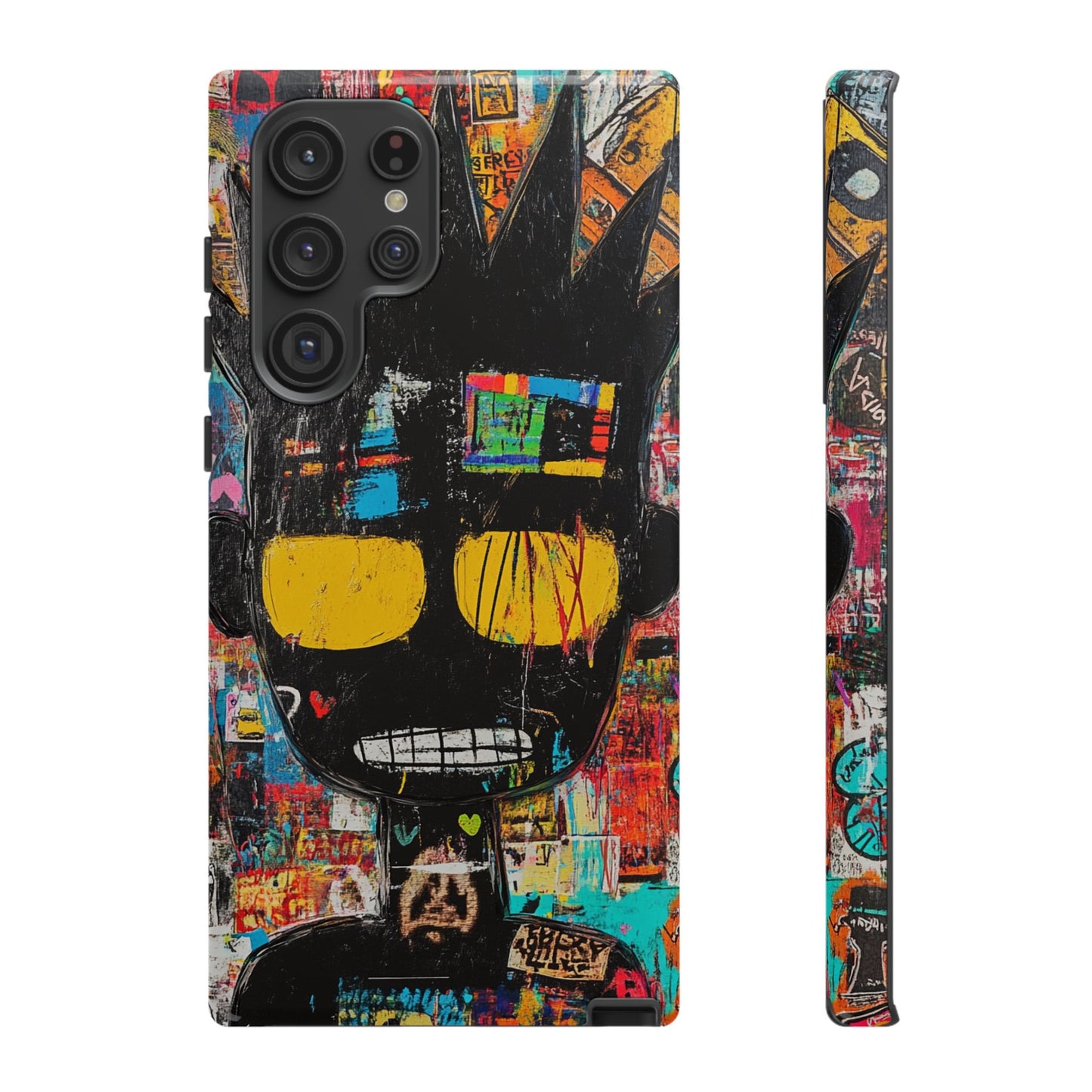 Jean-Michel Basquiat Phone Case – Contemporary Art Design - iPhone, Samsung & Google Pixel Cover - Artistic Painting Case,  Art Lover Gift