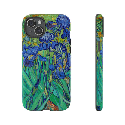 Van Gogh Irises Phone Case - iPhone, Samsung, Pixel Cover - Artistic Floral Case - Van Gogh Art Gift - Aesthetic Phone Case