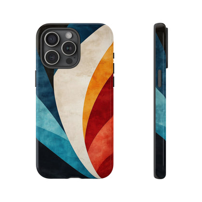 Retro Surge – Vintage Vibes Abstract Phone Case for iPhone, Samsung & Pixel
