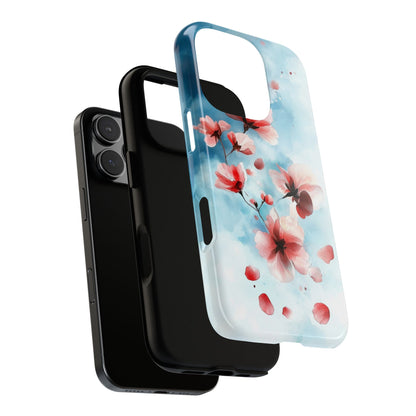 Petal Whispers Watercolor Phone Case for iPhone, google Pixel & Samsung