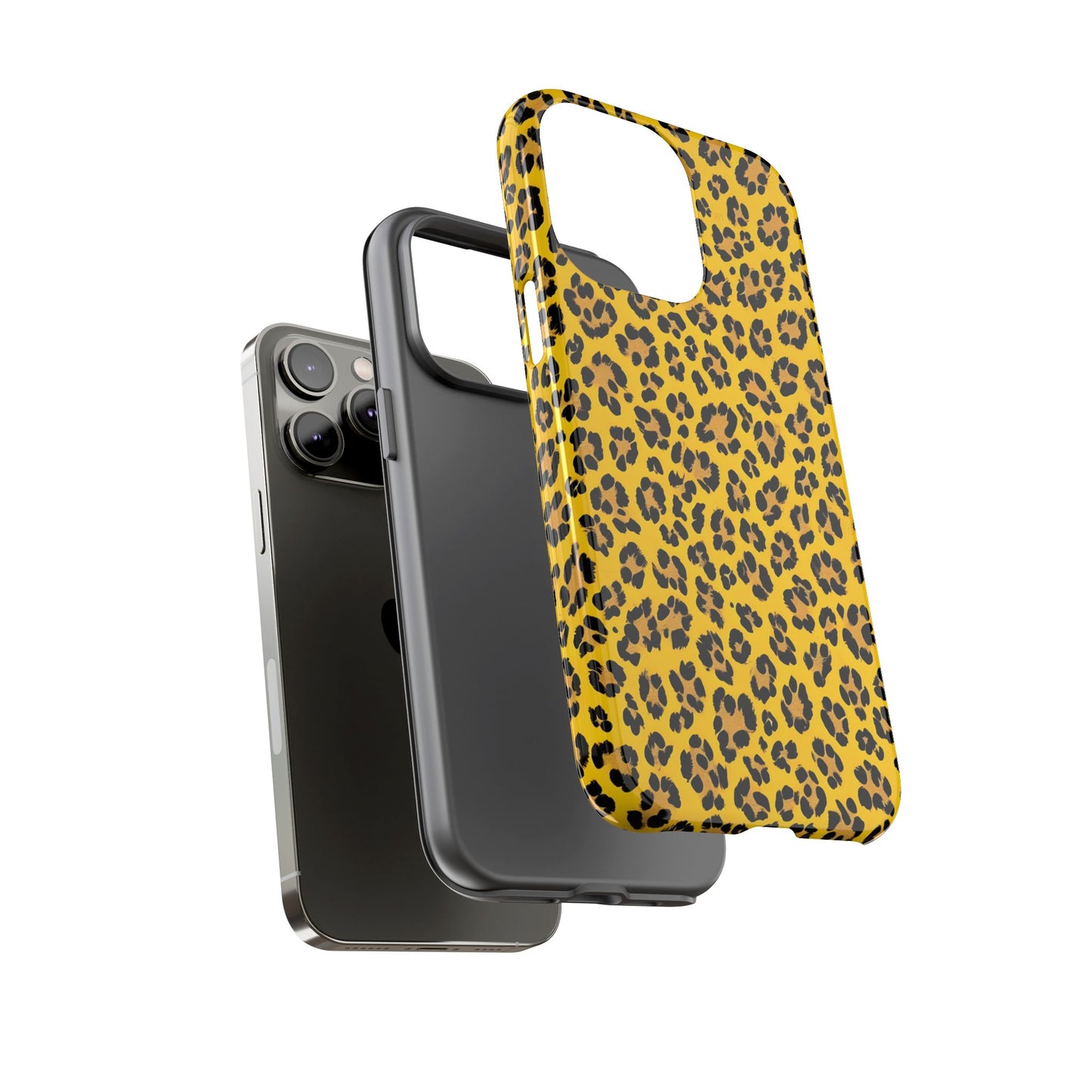 Leopard Texture Printed Back Cover Case phone