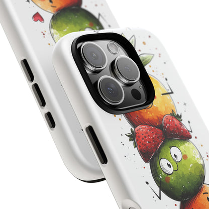 Cute Fruit Stack Phone Case – Fun & Playful Anime Art for iPhone, Google Pixel & Samsung