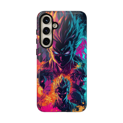 Multiverse Saiyan Rebellion | Comic-Style Anime Warriors Explosion Phone Case for iPhone, Samsung & Pixel