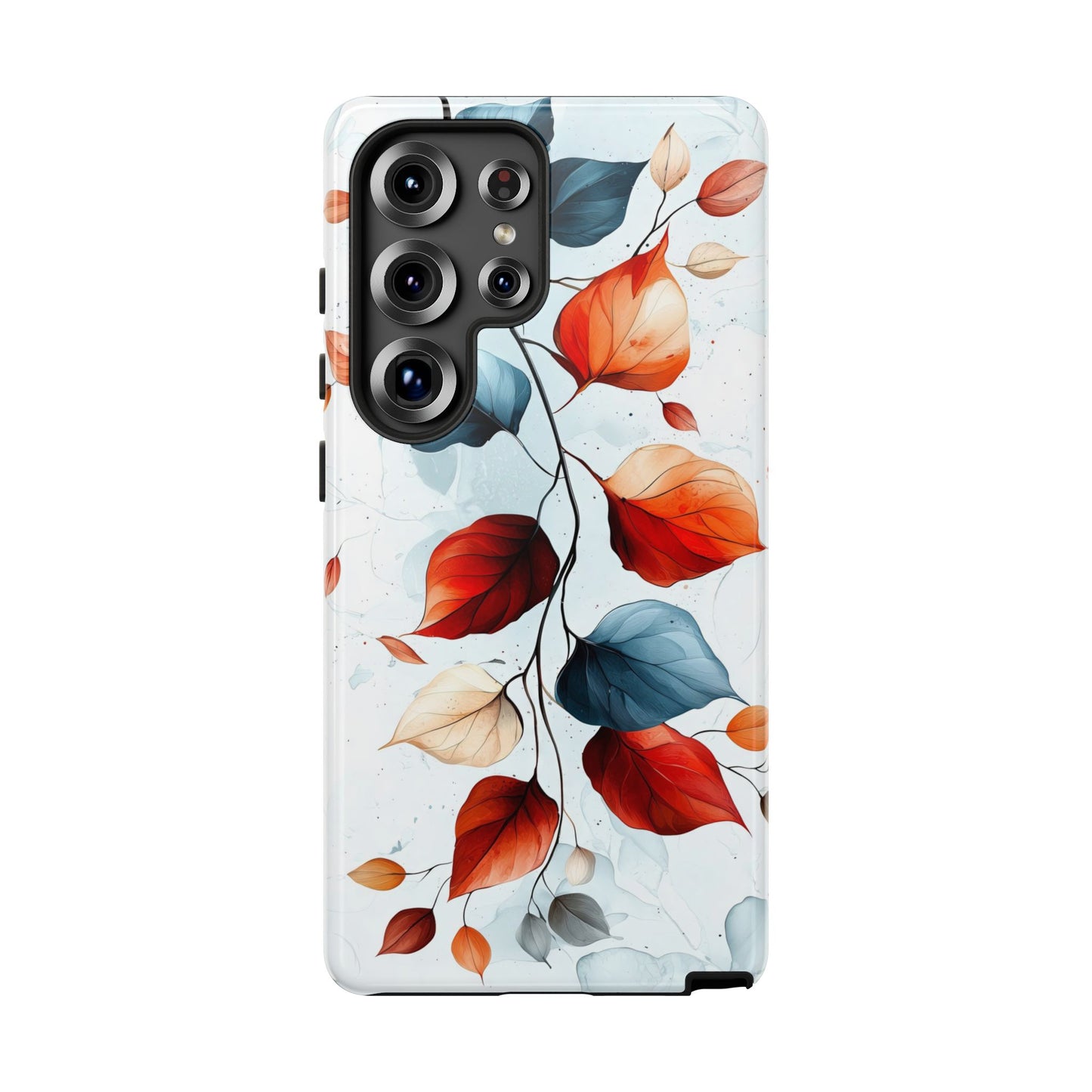 Crimson Drift | Minimalist Botanical Phone Case for iPhone, Pixel & Samsung