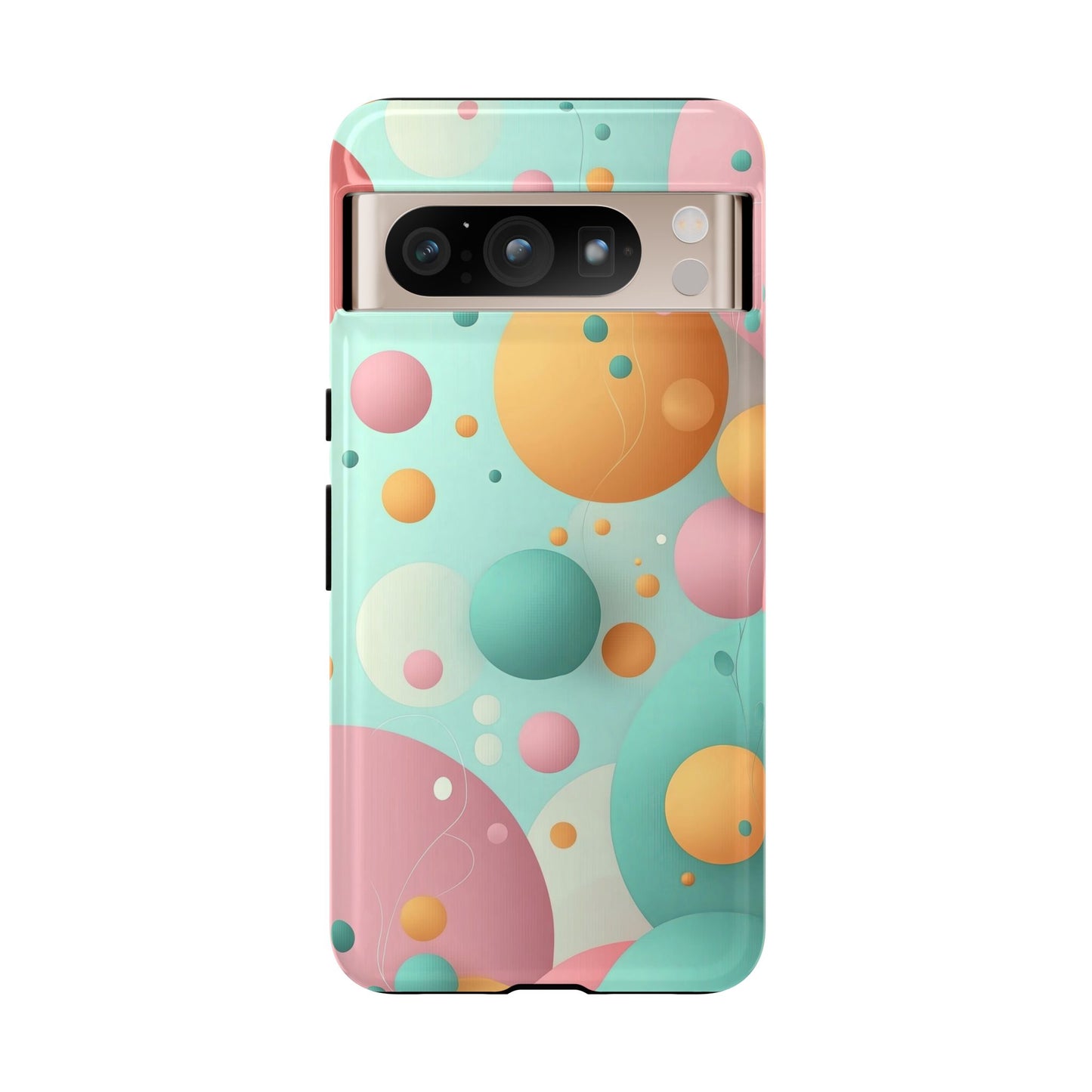 Bubble Pop Delight – Abstract Food-Themed Phone Case for iPhone, Samsung & Pixel
