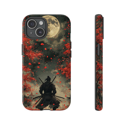 Moonlit Samurai: The Last Stand Phone Case for iPhone, Samsung & Pixel