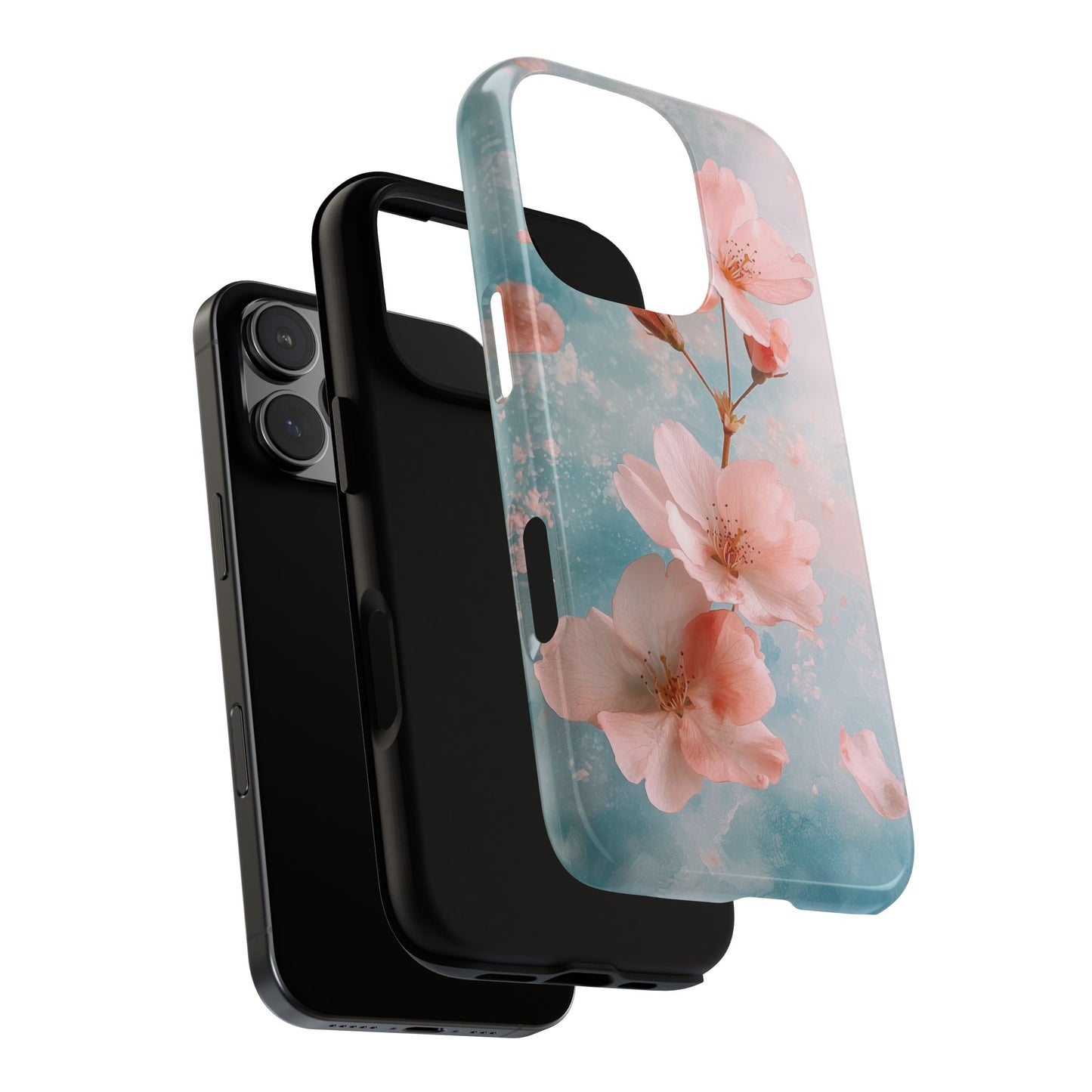 Sakura Sky Watercolor Phone Case for iPhone, google Pixel & Samsung