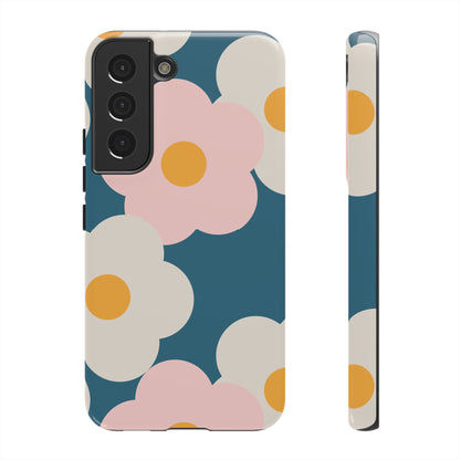 Retro Floral Phone Case – Vintage Aesthetic for iPhone, Samsung & Google Pixel