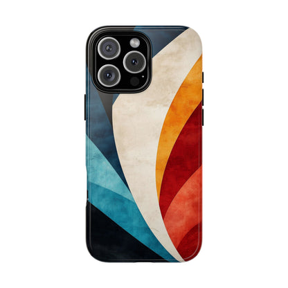 Retro Surge – Vintage Vibes Abstract Phone Case for iPhone, Samsung & Pixel