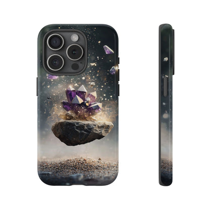Mystic Amethyst Stones Phone Case for iPhone, Samsung & Google Pixel