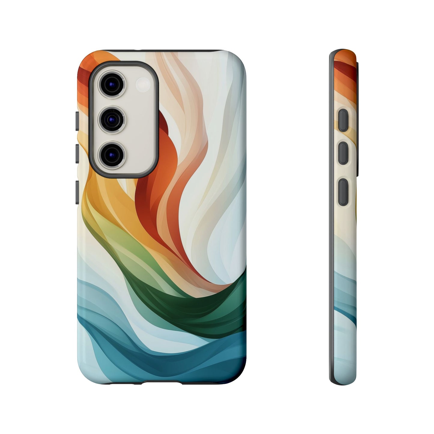 Aurora Stream Watercolor Phone Case for iPhone, google Pixel & Samsung