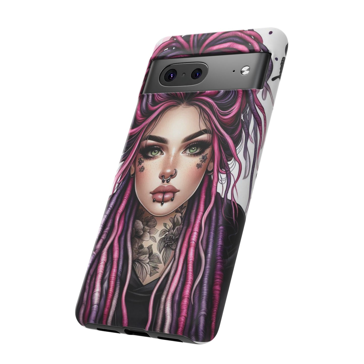 Neon Gothic Beauty Mobile Case