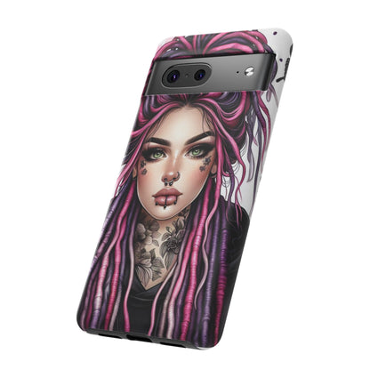 Neon Gothic Beauty Mobile Case