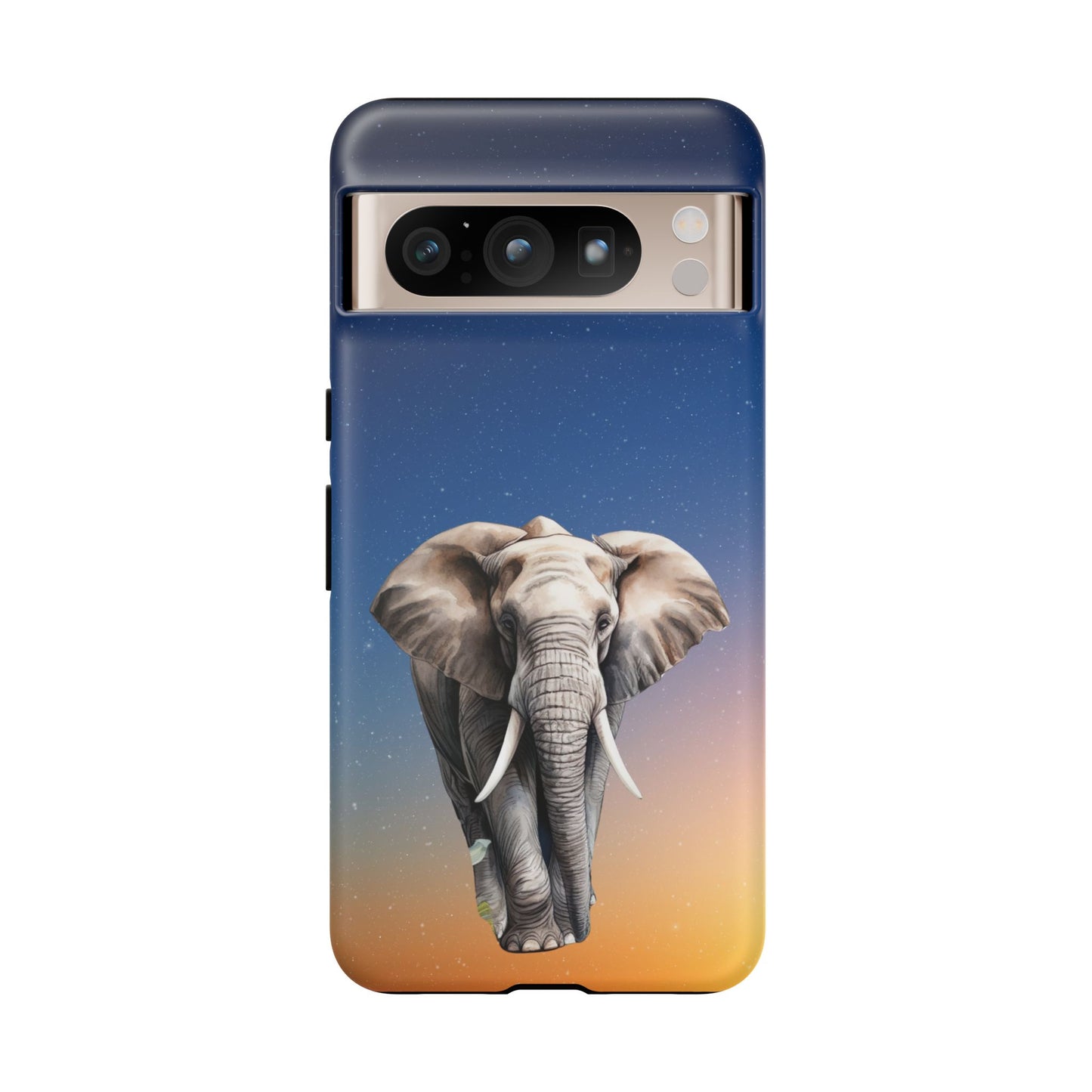 Celestial Elephant Mobile Cover – Dreamy Night Sky Aesthetic