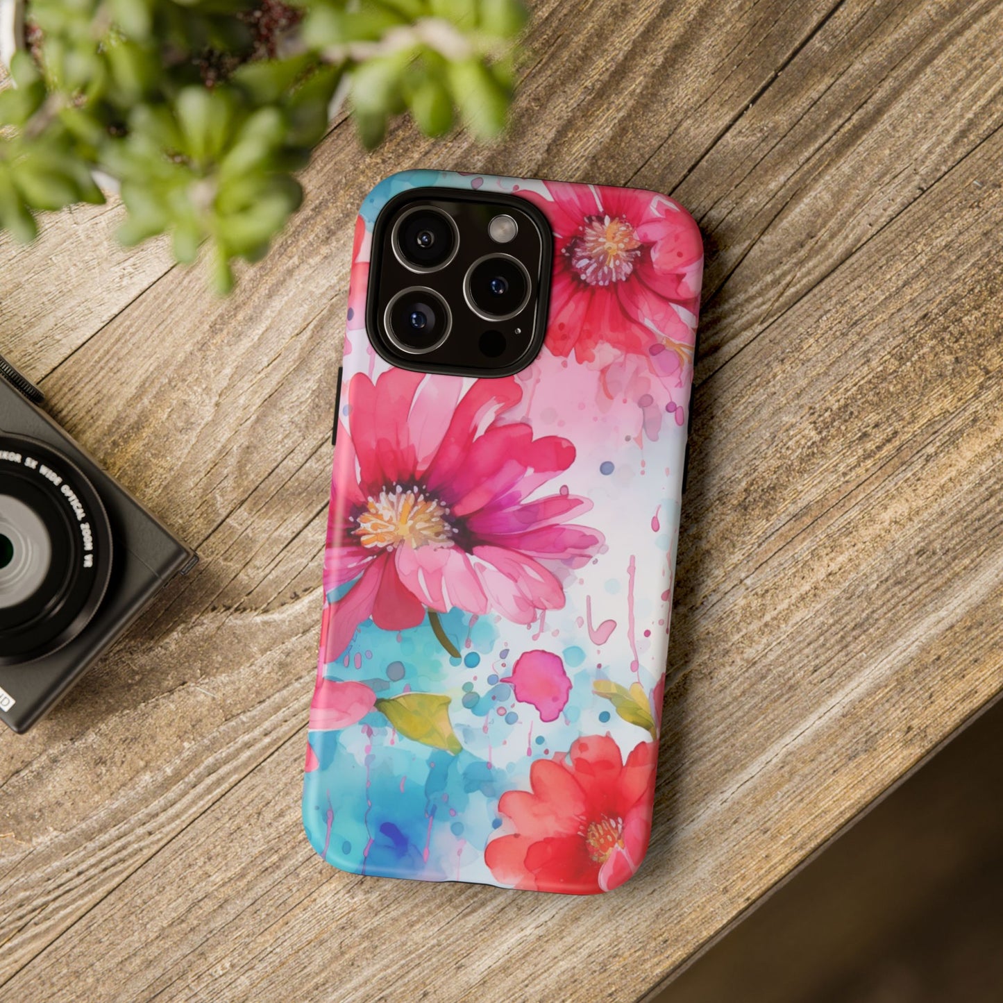 Watercolor Bloom Floral Mobile Case
