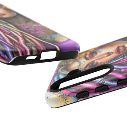 Boho Mandala Goddess – Ethereal Tattoo Art Mobile Cover