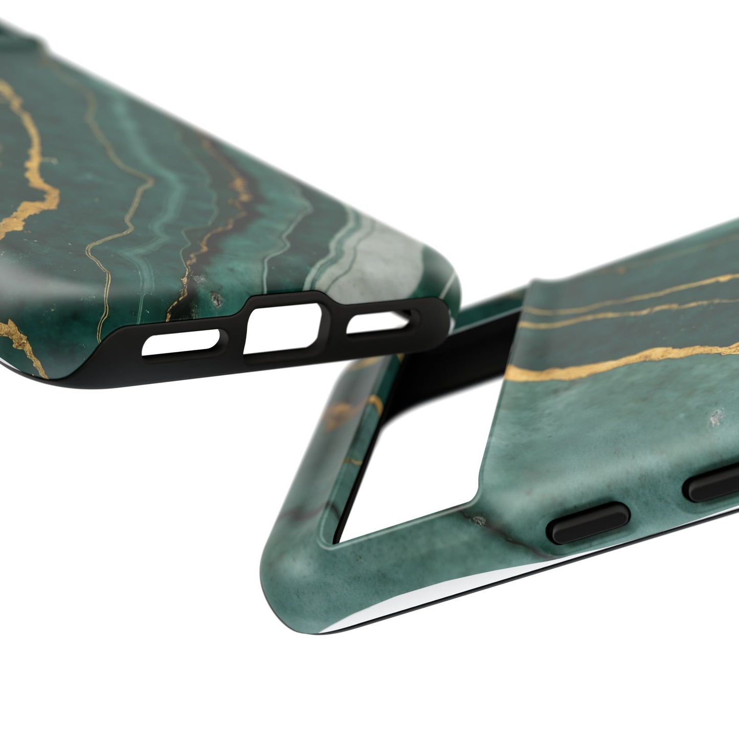 Jade Green Marble Case Design