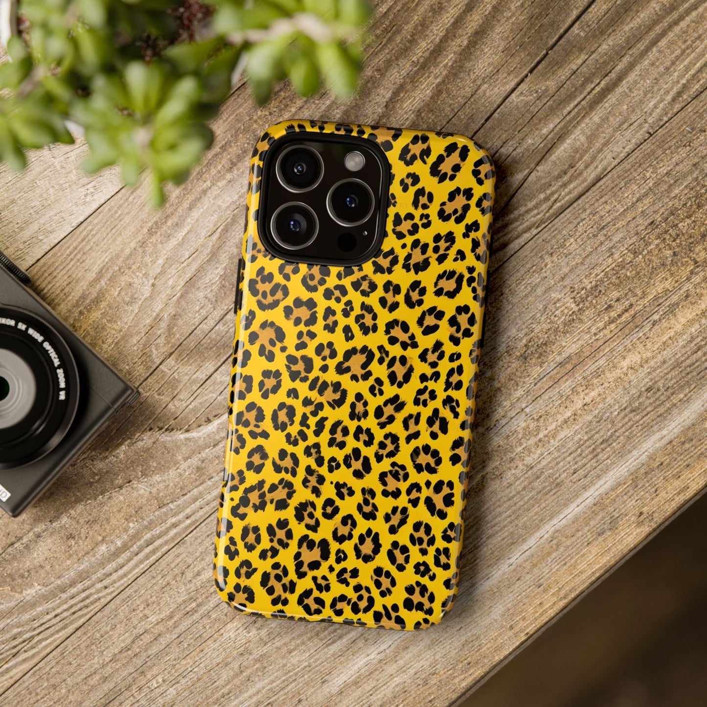 Leopard Texture Printed Back Cover Case phone