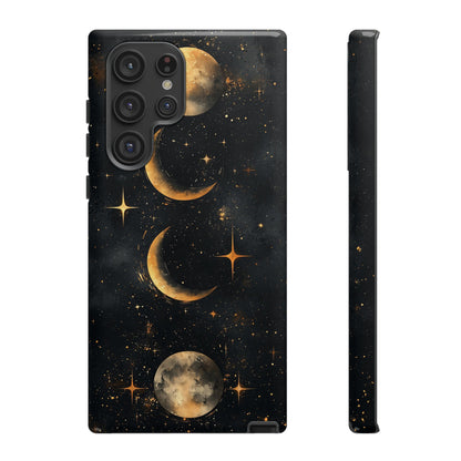 Lunar Phases Boho Moon Phone Case for iPhone, Pixel & Samsung