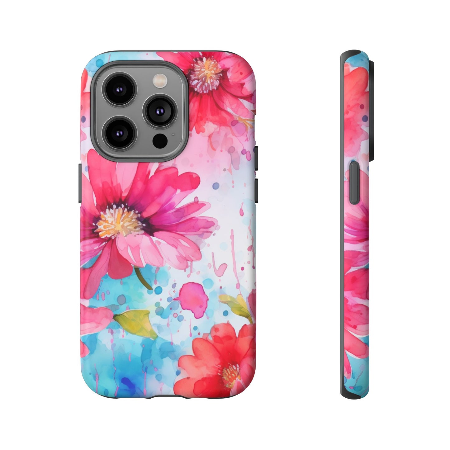 Watercolor Bloom Floral Mobile Case