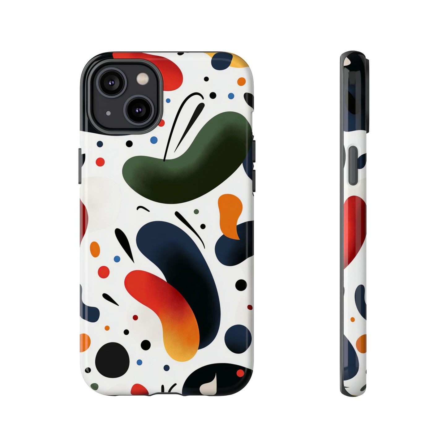 Playful Pop Flow – Abstract Color Splash Case for iPhone, Google Pixel & Samsung