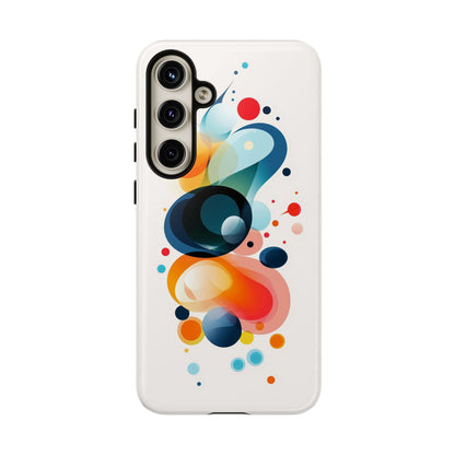 Color Cascade – Vivid Abstract  Phone Case for iPhone, Samsung & Pixel