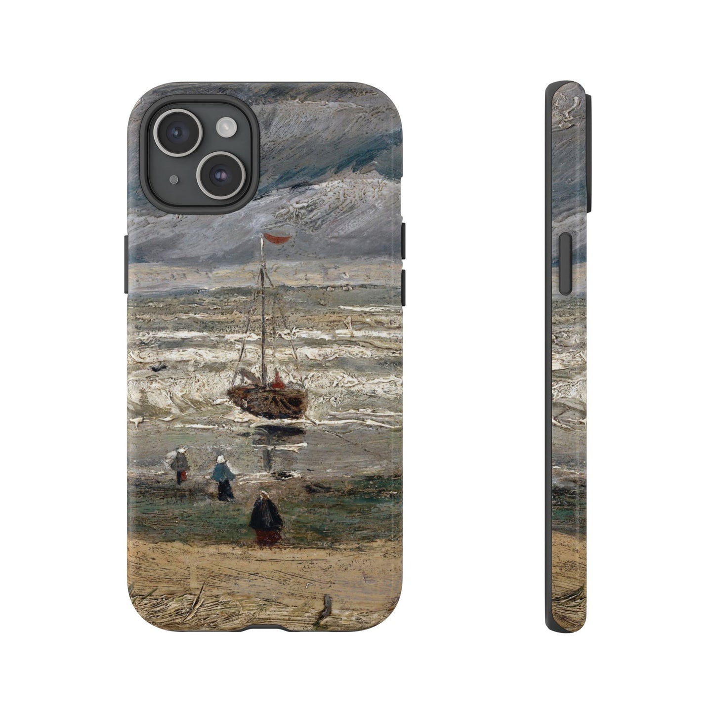 Vincent Van Gogh Phone Case - iPhone, Samsung, Google Pixel Cover - Ocean & Boat Painting Phone Case - Van Gogh Art Gift - Nautical Phone Case, Coastal Life Lover Gift