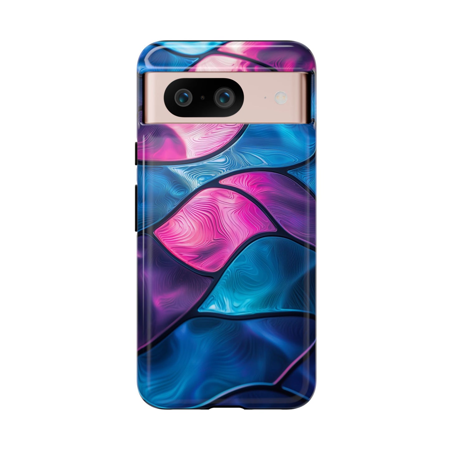 Mosaic Optical Illusion Phone Case for iPhone, Samsung & Pixel