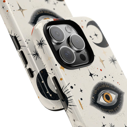 Mystic Moon & Stars Boho Phone Case for iPhone, Pixel & Samsung