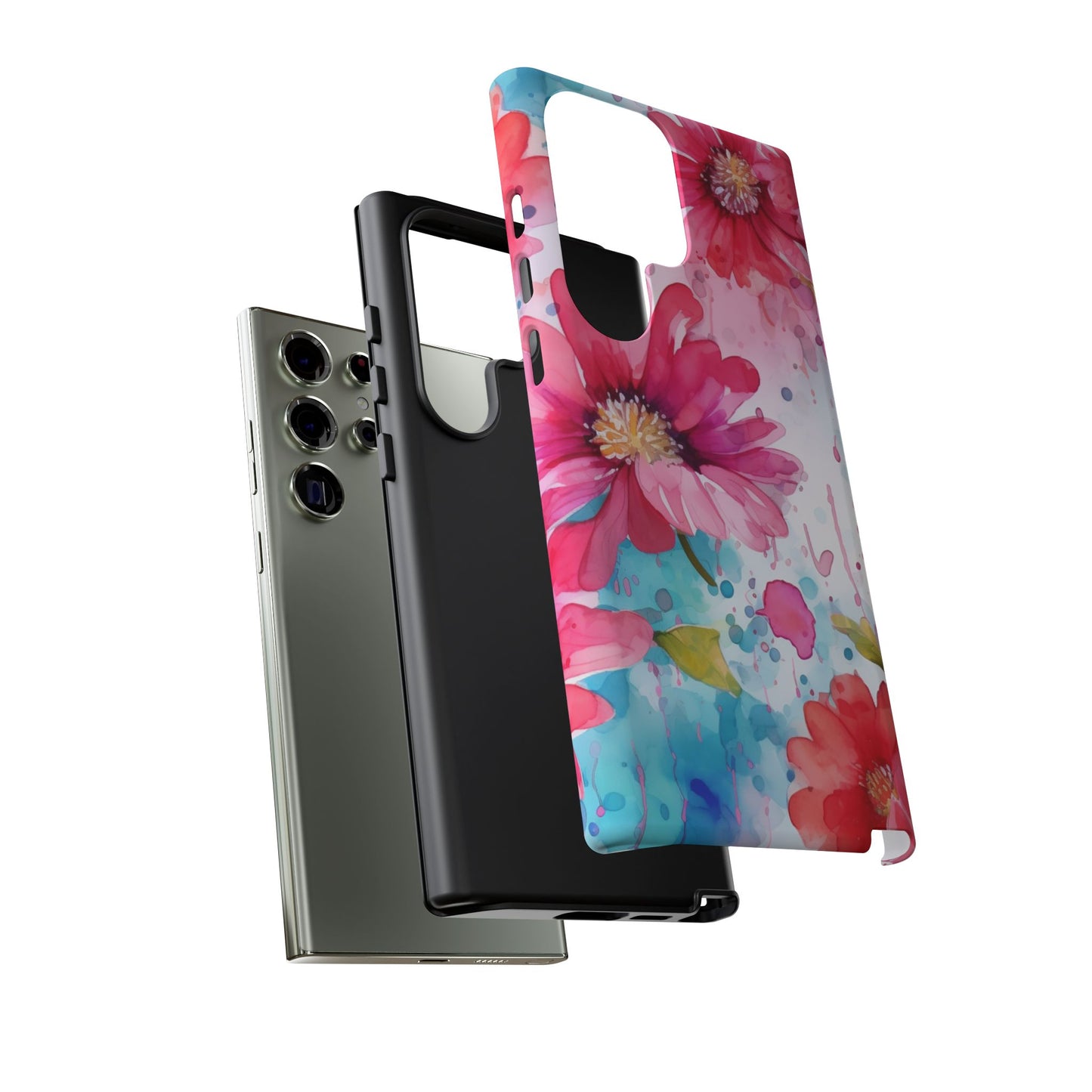 Watercolor Bloom Floral Mobile Case