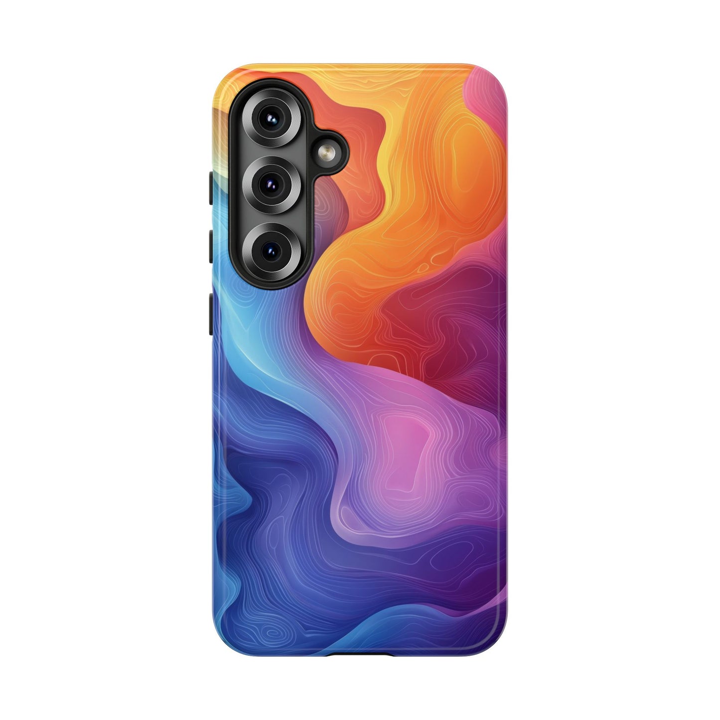 Aurora Flow Watercolor Phone Case for iPhone, google Pixel & Samsung