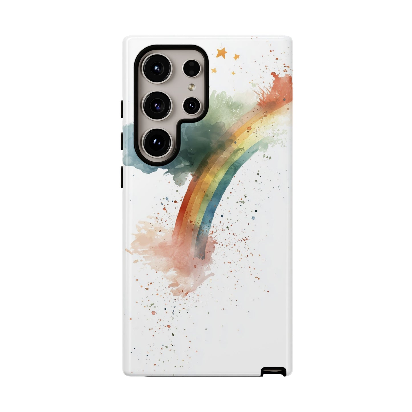 Mystic Splash Rainbow Watercolor Phone Case for iPhone, google Pixel & Samsung