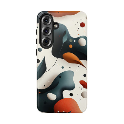 Midnight Bloom – Organic Abstract Phone Case for iPhone, Samsung & Pixel