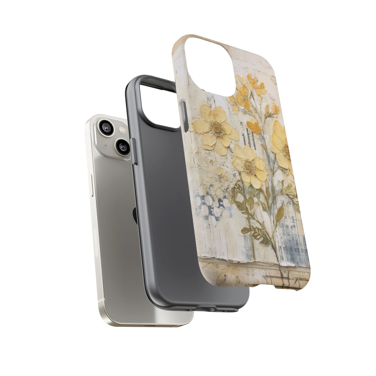 Vintage Botanical Floral Mobile Case