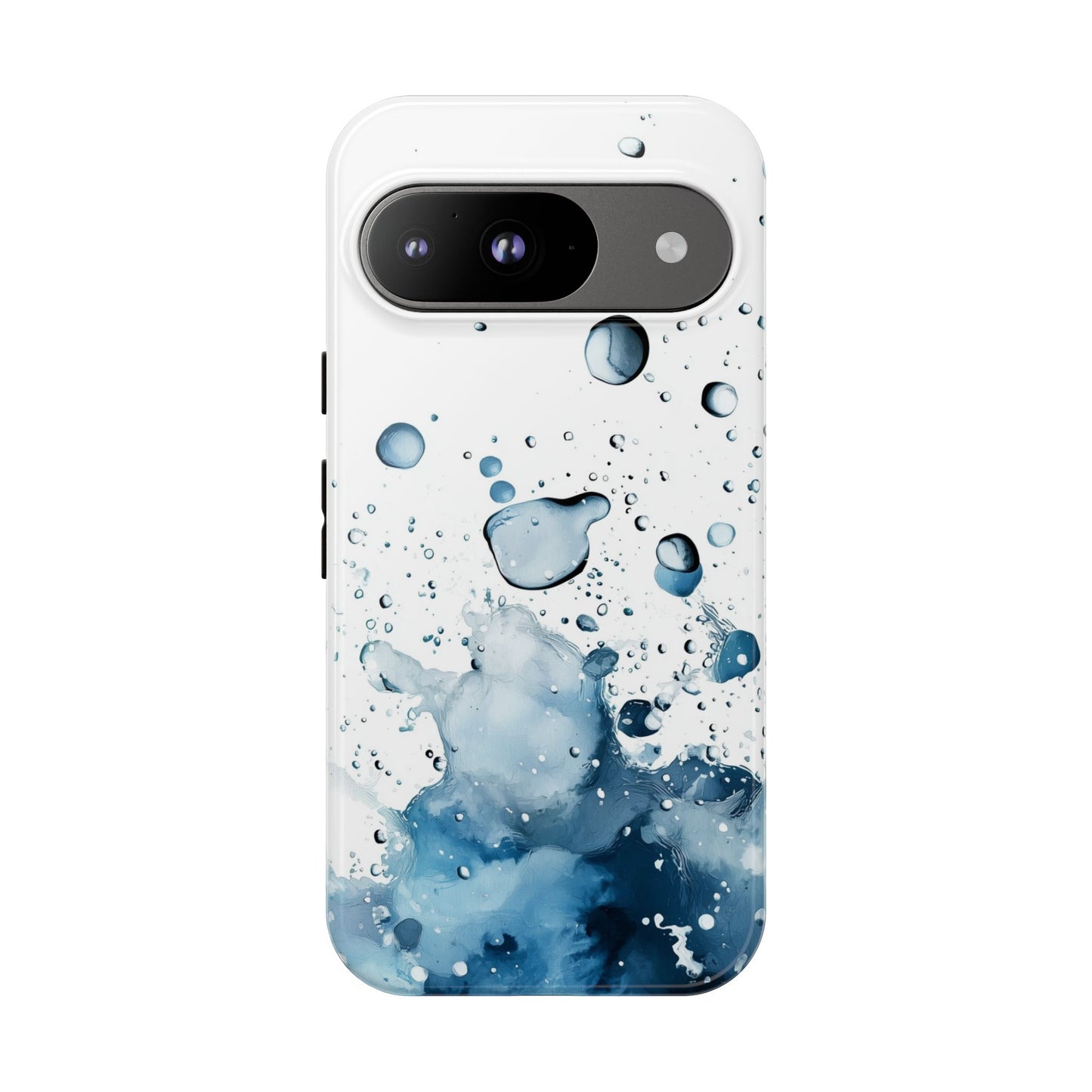 Aqua Burst Watercolor Phone Case for iPhone, google Pixel & Samsung