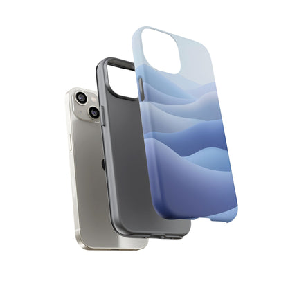 Intricate Abstract Wavy Landscape phone case