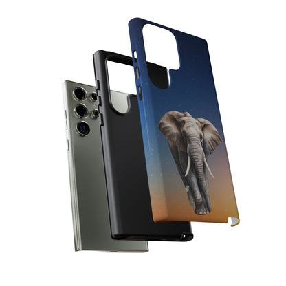 Celestial Elephant Mobile Cover – Dreamy Night Sky Aesthetic