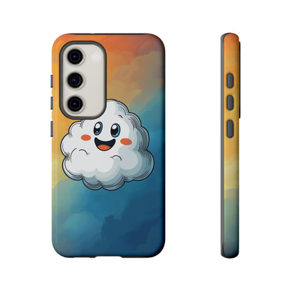 Happy Cloud Anime Phone Case for iPhone, Samsung, Google Pixel