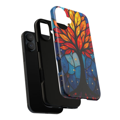 Stained Glass Tree: A Burst of Vibrant Elegance