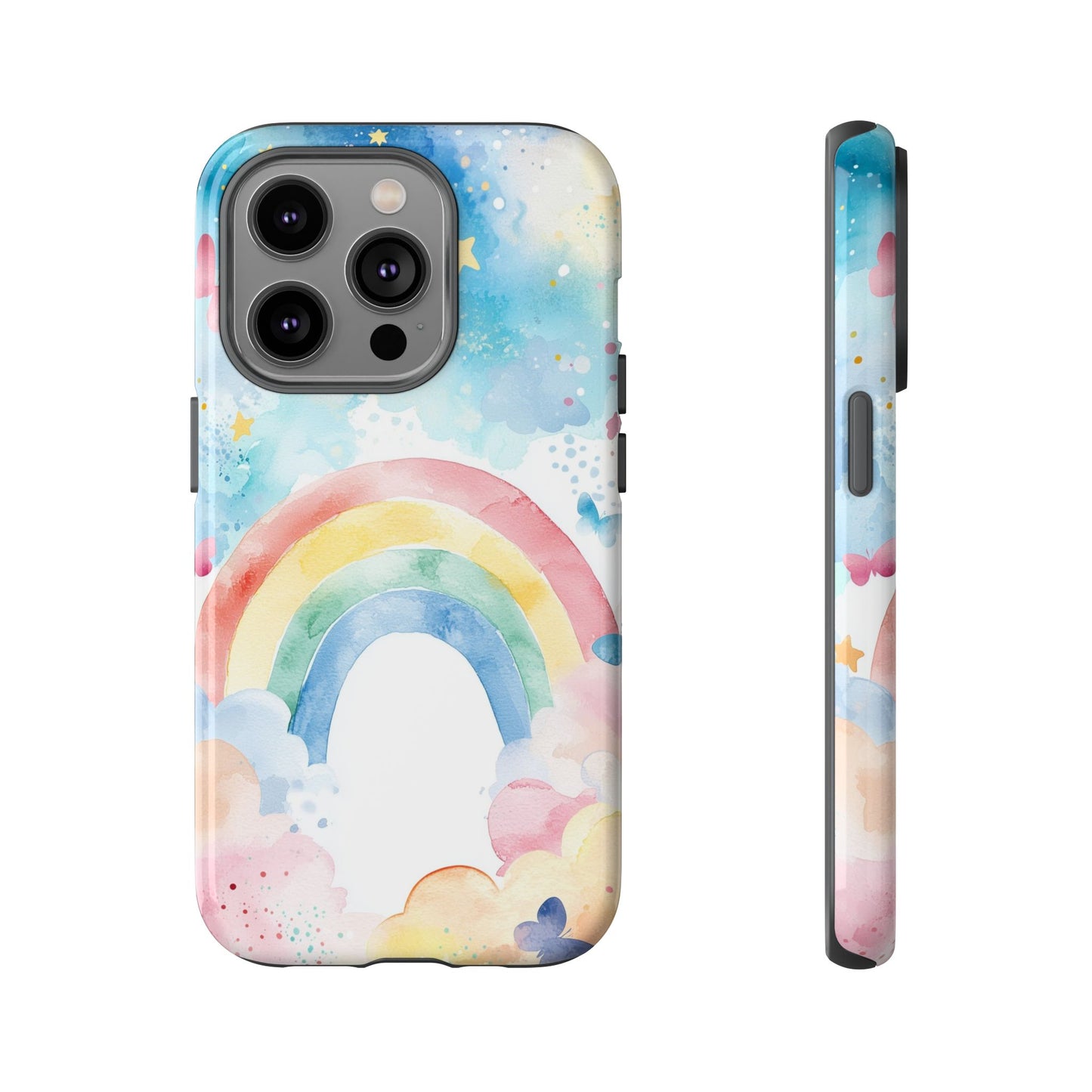 Mystic Splash Rainbow Watercolor Phone Case for iPhone, google Pixel & Samsung