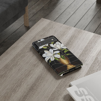 Stained Glass Floral Phone Case