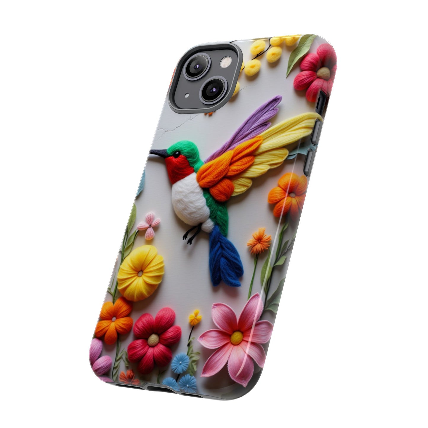 Elegant Hummingbird with Floral Mosaic Design | Nature's Artistic Vibes | Pixel 8 pro